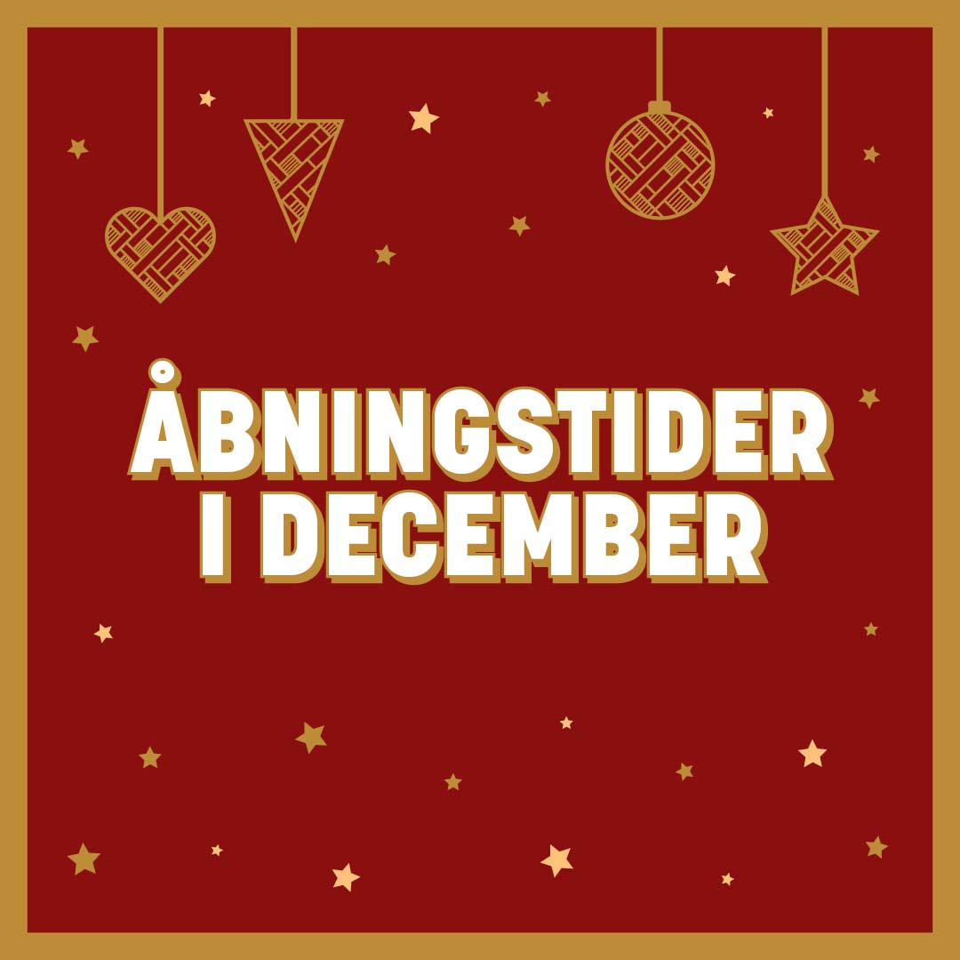 Åbningstider i december | Amager Centret